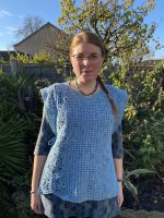 Lavenham Blue Hexi Tabard