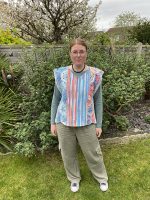 Lavenham Blue Hexi Tabard - Image 8